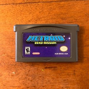 Metroid Zero Mission Game Boy Advance